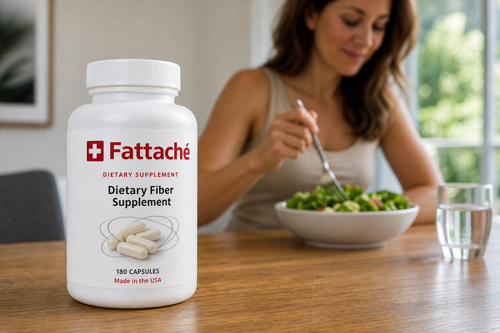 Fattaché on the table before a meal